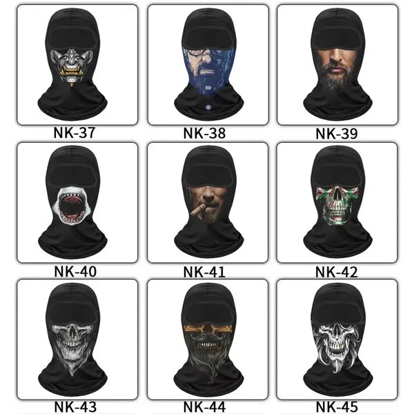 Men Motorcycle Balaclava Face Mask for Ski Cycling