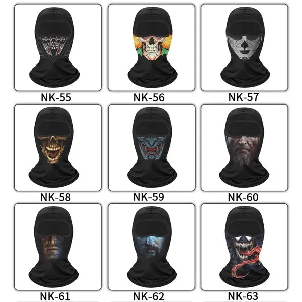 Men Motorcycle Balaclava Face Mask for Ski Cycling