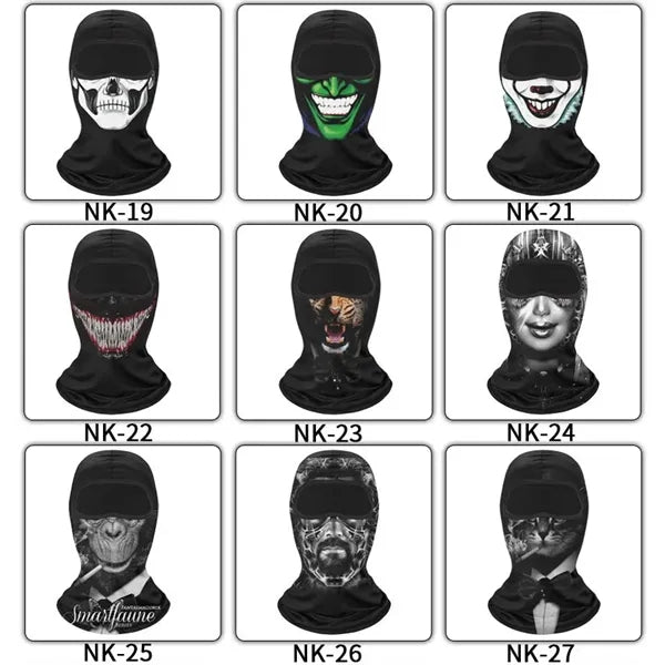 Men Motorcycle Balaclava Face Mask for Ski Cycling