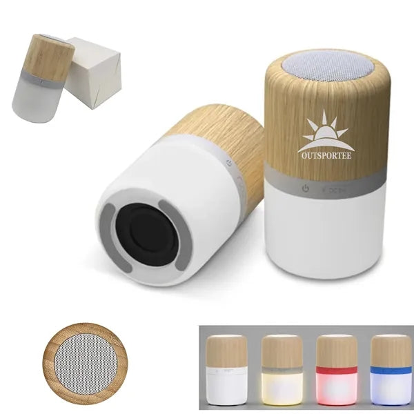 Lamp Bamboo wireless Bluetooth Speaker