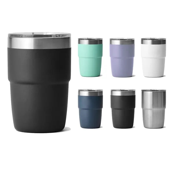 8oz Stainless Steel Coffee Mug With Magnetic Lid