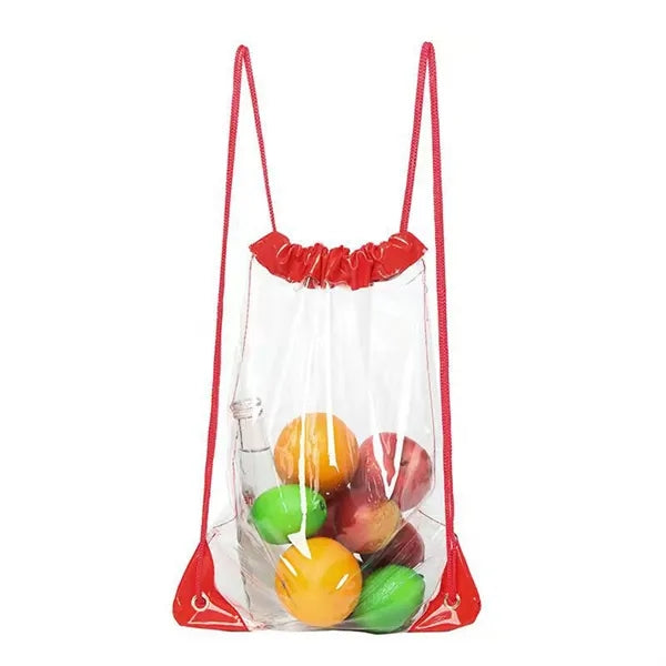 Clear Drawstring Backpack