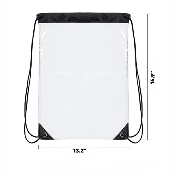 Clear Drawstring Backpack
