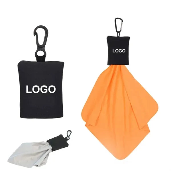 Microfiber Lens Cloth with Pouch