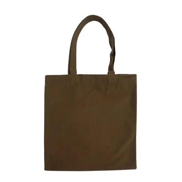 Cotton Canvas Grocery Tote Bag