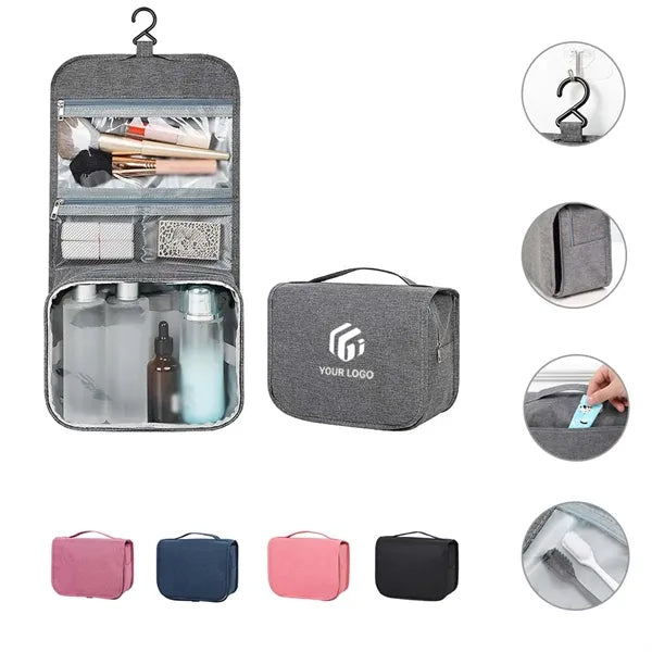 Large Folding Dry Wet Separation Wash Travel Toiletry Bag