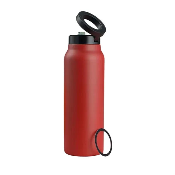 24 OZ Double Wall Stainless Steel Water Bottle With Magnetic