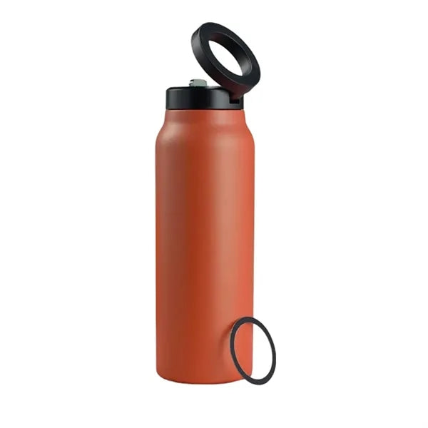 24 OZ Double Wall Stainless Steel Water Bottle With Magnetic