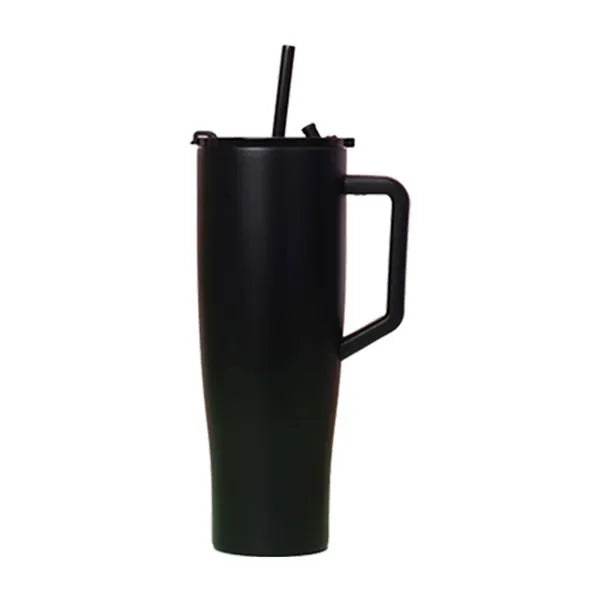 40 oz Tumbler with Handle and Straw Lid