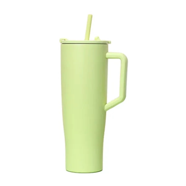 40 oz Tumbler with Handle and Straw Lid