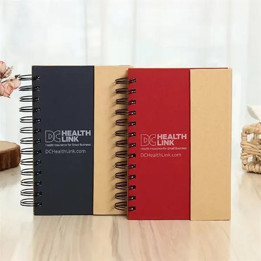 Eco-Recycled Magnetic Journal with Sticky Notes and Flags