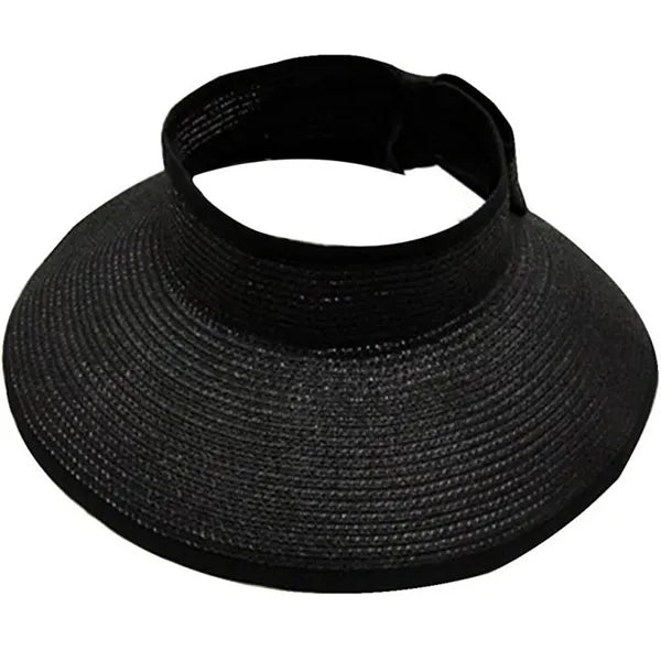 Wide Brim Roll up Straw Sun Hat