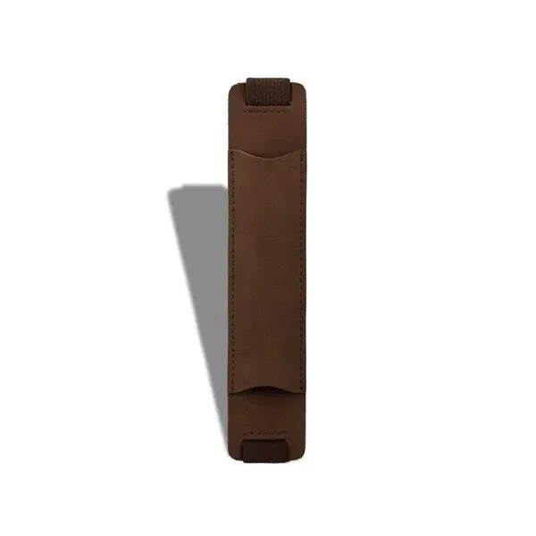 Elastic Leather Pen Holder with Adjustable Band
