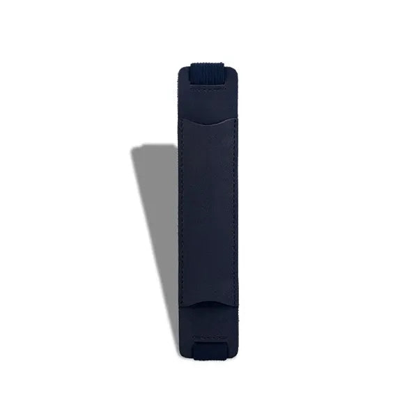 Elastic Leather Pen Holder with Adjustable Band