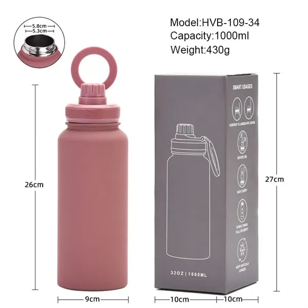 Stainless Stell Thermos Magnet Water Bottle