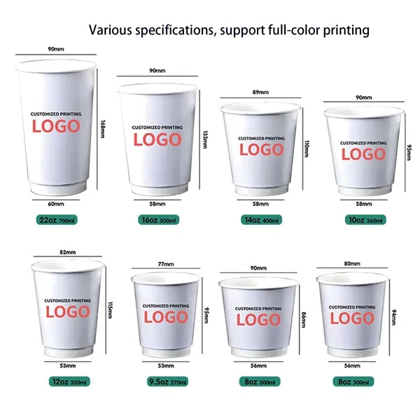 16Oz Disposable Coffee Cups