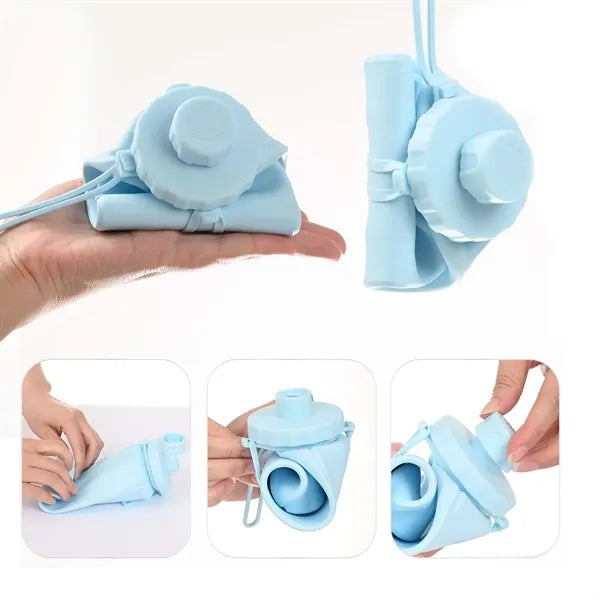 Foldable Silicone Cup Large Capacity 20Oz/600Ml