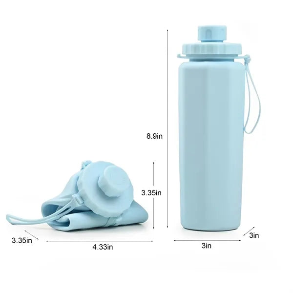 Foldable Silicone Cup Large Capacity 20Oz/600Ml
