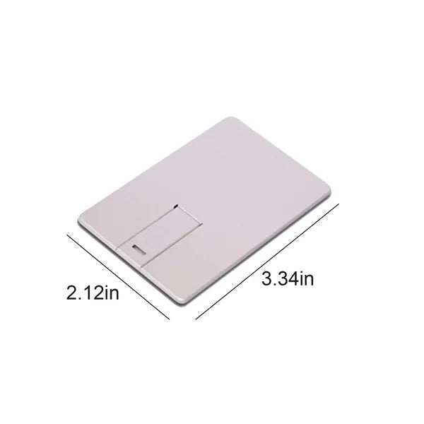 8G Metal Card Usb Flash Drive