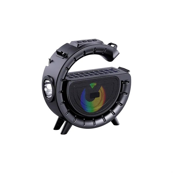 Wireless Solar-Powered Flashlight Bluetooth Speaker
