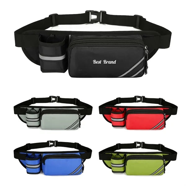 Runners Waist Bag With Bottle Holder