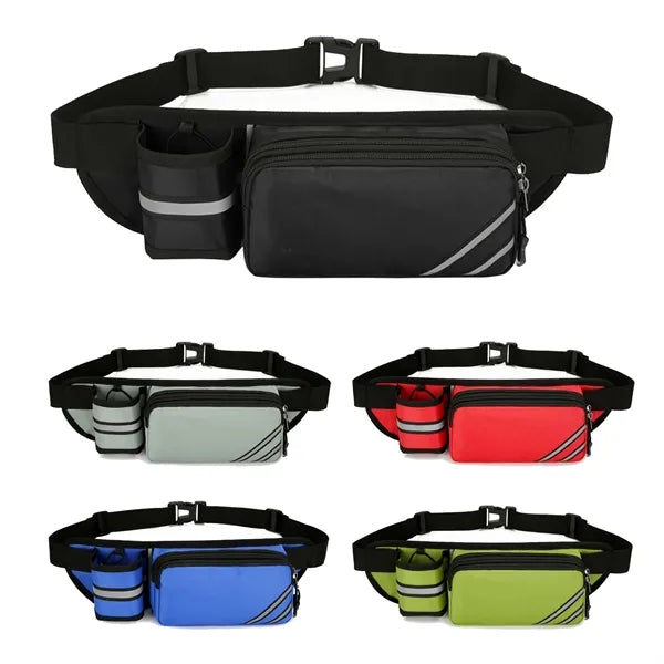 Runners Waist Bag With Bottle Holder