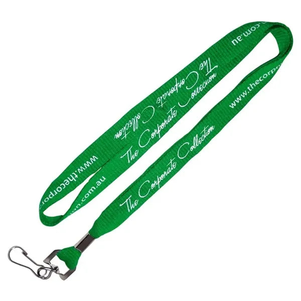 Silkscreened Bamboo Fiber Lanyard