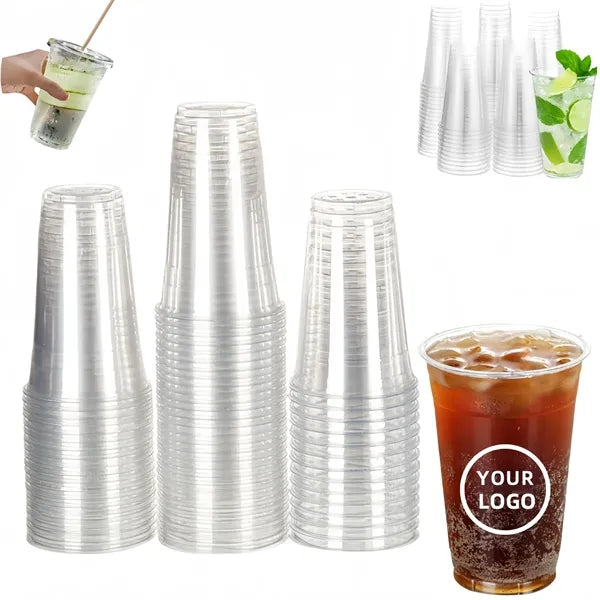 16oz. PLA Biodegradable Thickened Clear Cup