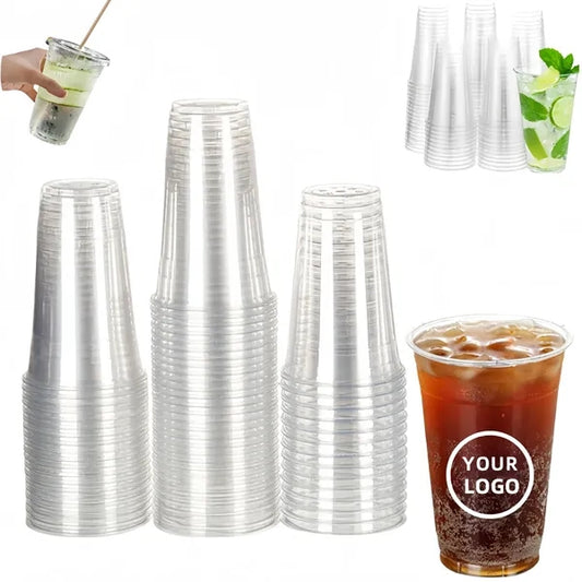 16oz. PLA Biodegradable Thickened Clear Cup