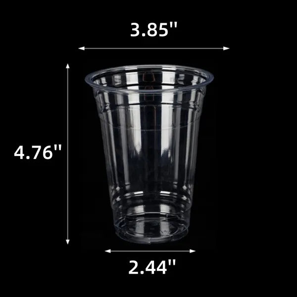 16oz. PLA Biodegradable Thickened Clear Cup