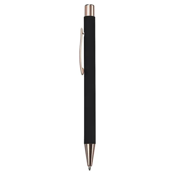 Rose Gold Rubber Coated Pen