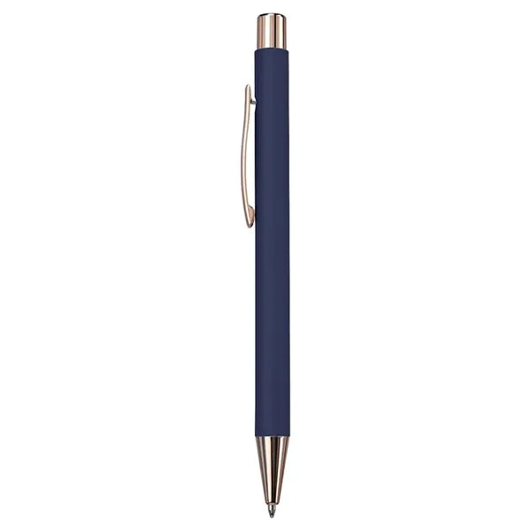 Rose Gold Rubber Coated Pen