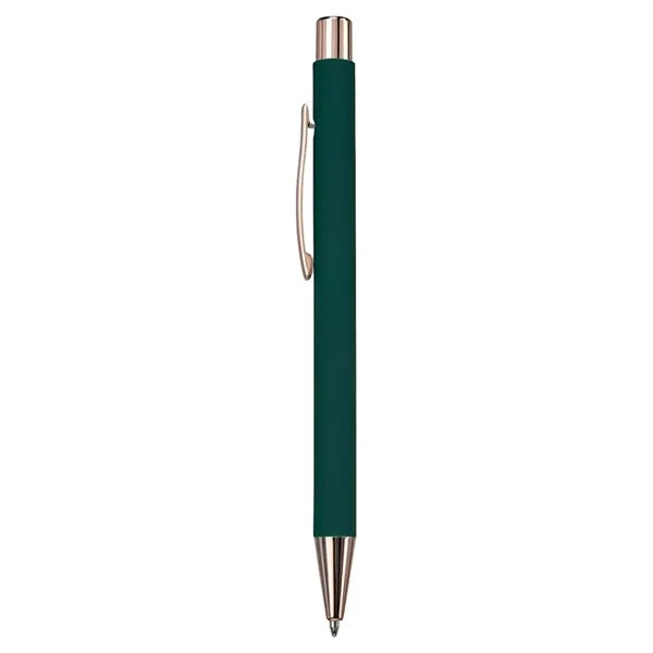 Rose Gold Rubber Coated Pen