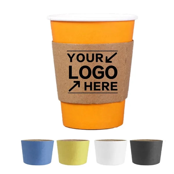 Coffee Cup Sleeve Personalized Brand Display