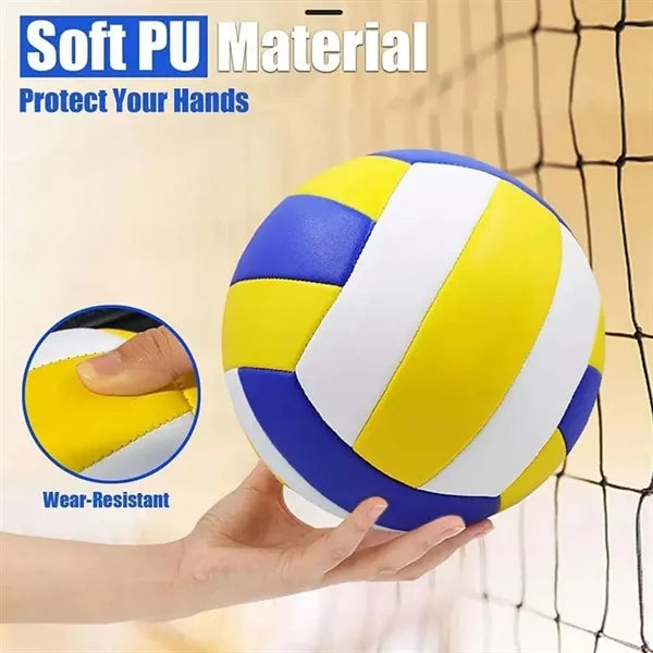 PU Leather Volleyballs For Training Game