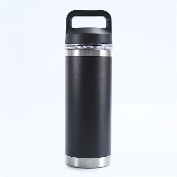 18oz Stainless Steel Insulated Thermos Flask with Chug Cap