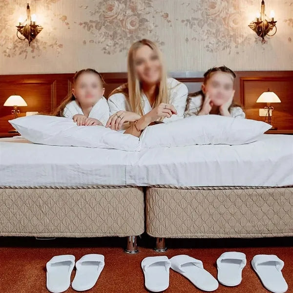 Comfortable Unisex Non-Slip Home Hotel Disposable Slippers
