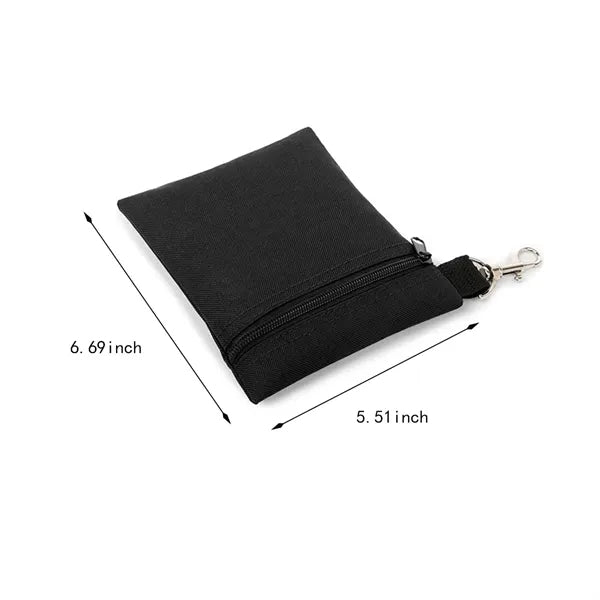 Multipurpose Portable Golf Ball Accessories Zipper Bag