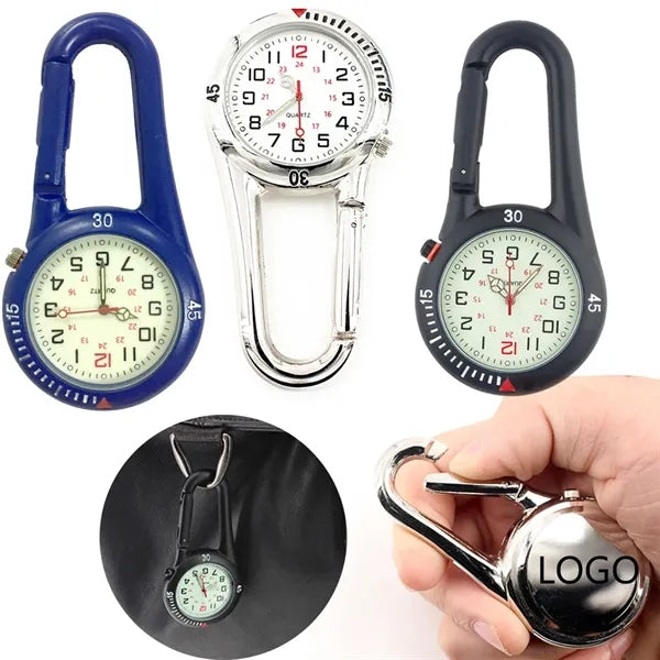 Clip On Glow Quartz Watch
