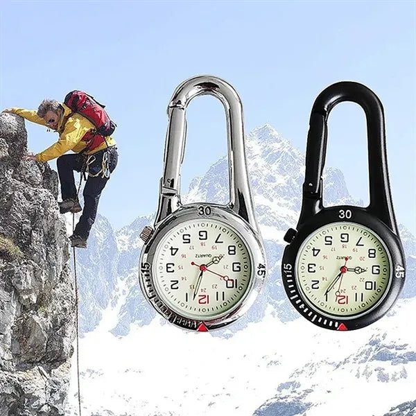 Clip On Glow Quartz Watch