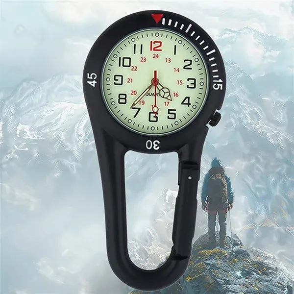 Clip On Glow Quartz Watch