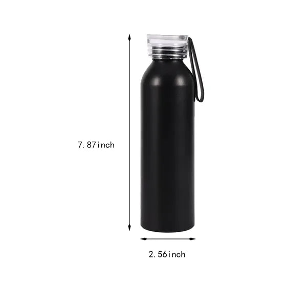 Large Capacity Durable Aluminum Water Bottle with Handle