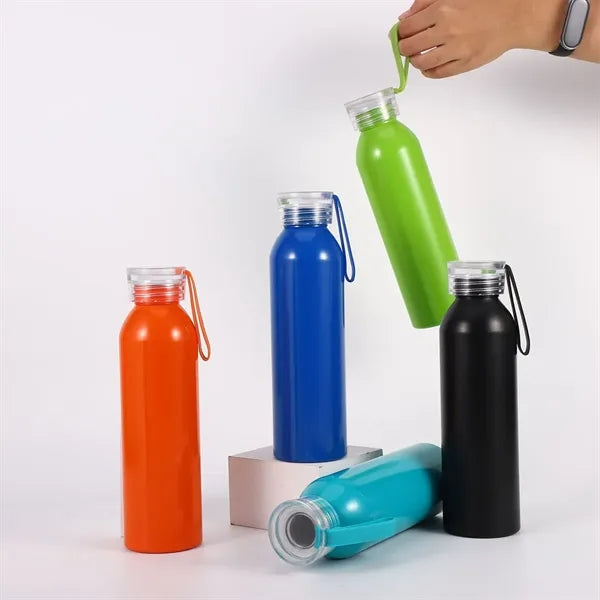 Large Capacity Durable Aluminum Water Bottle with Handle
