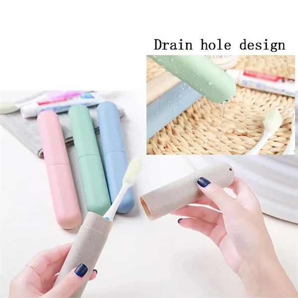 Eco-Friendly Breathable Portable Travel Toothbrush Case