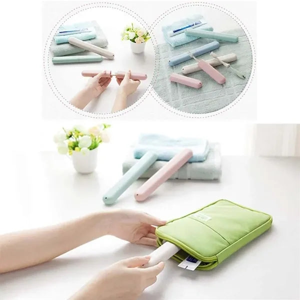 Eco-Friendly Breathable Portable Travel Toothbrush Case