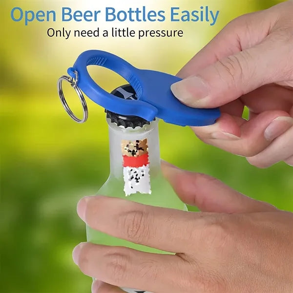 Bottle Can Opener Keychain