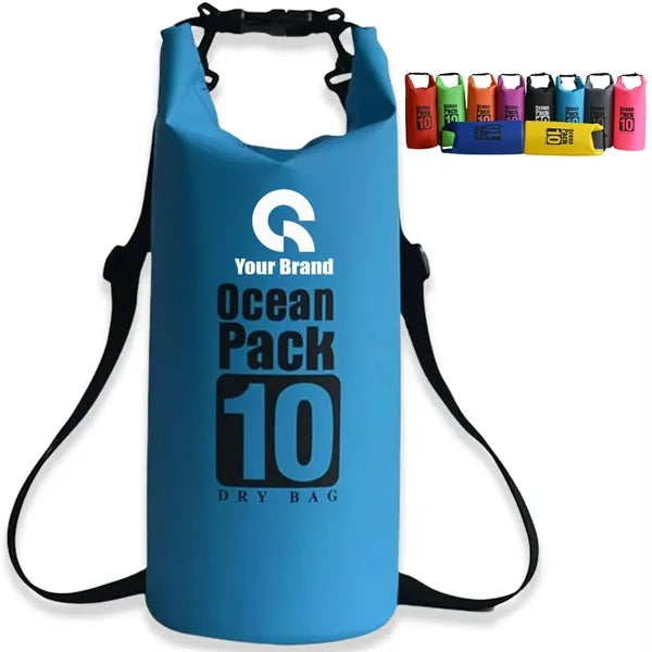Heavy Weight Waterproof Dry bag With Shoulder Strap 10L