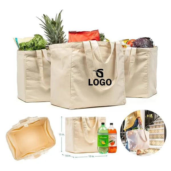 Canvas Grocery Bag
