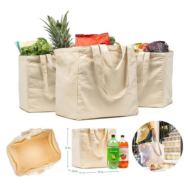 Canvas Grocery Bag