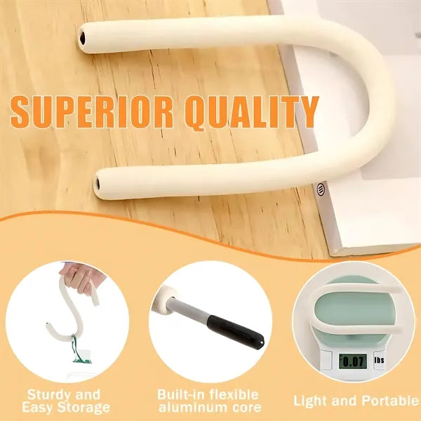 Multifunctional S Hooks Closet Cupboard Lock Phone Stand